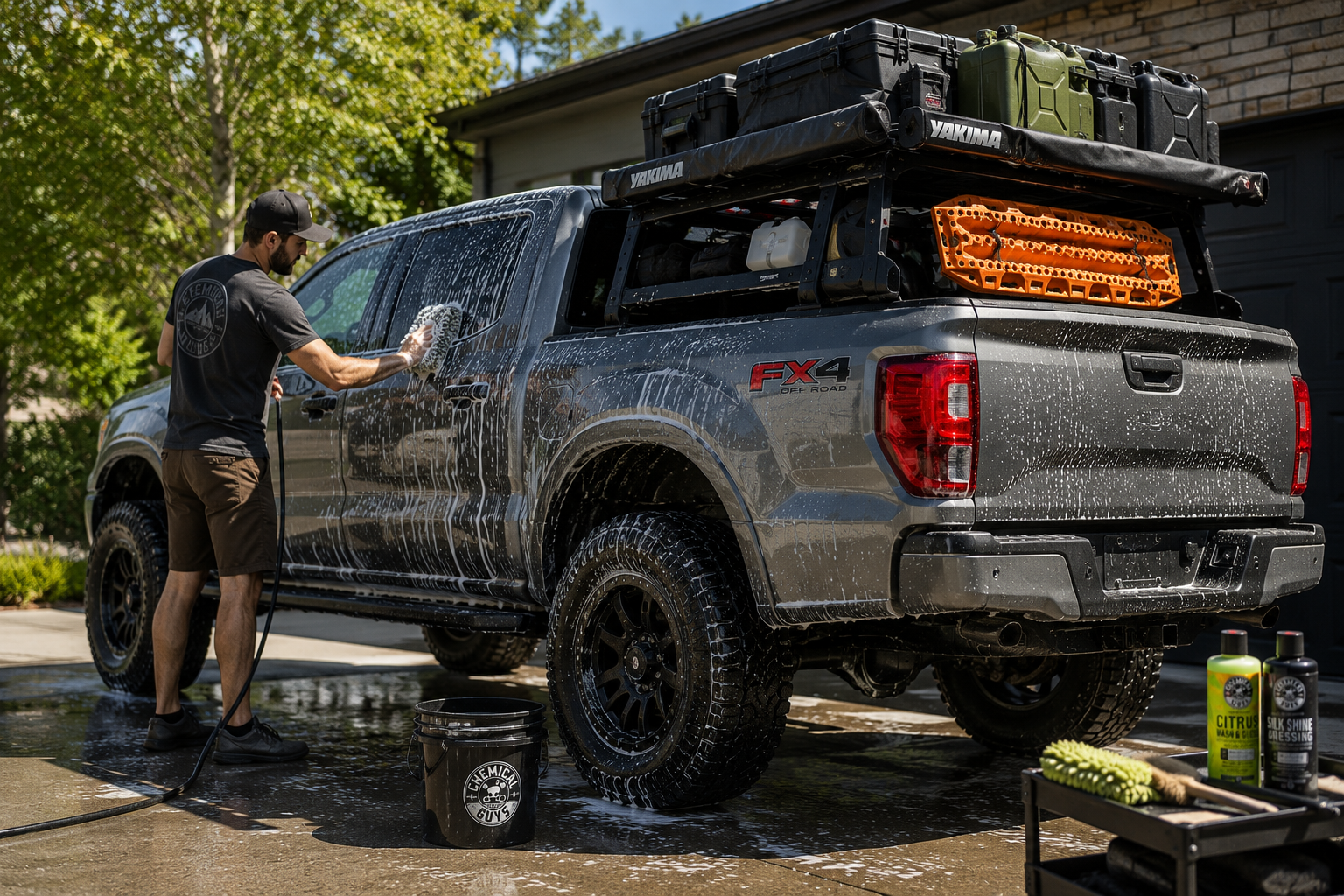 How to Wash Your Truck Like a Pro at Home