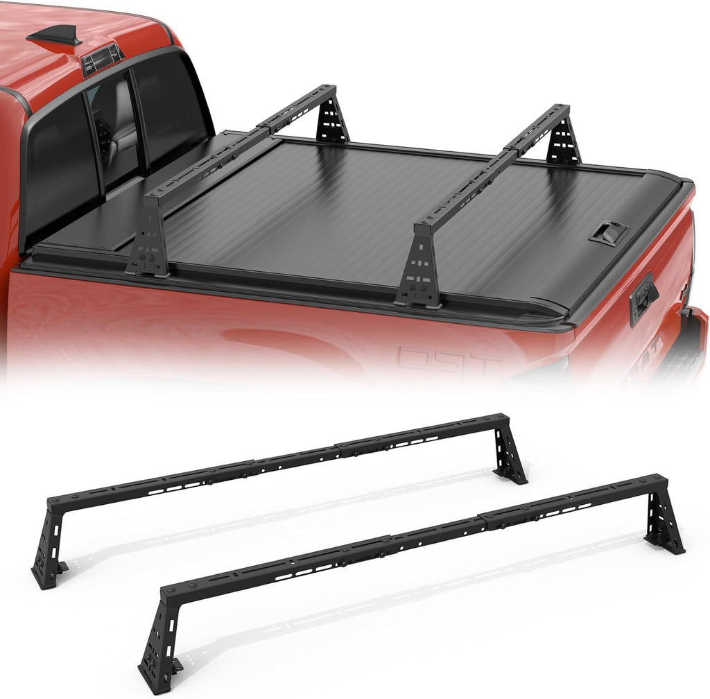 Adjustable Truck Bed Rack Accessories Only Compatible with Retractable Tonneau Covers