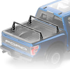 Adjustable Truck Bed Rack Universal Fit Cross Bar No-Drills Installation