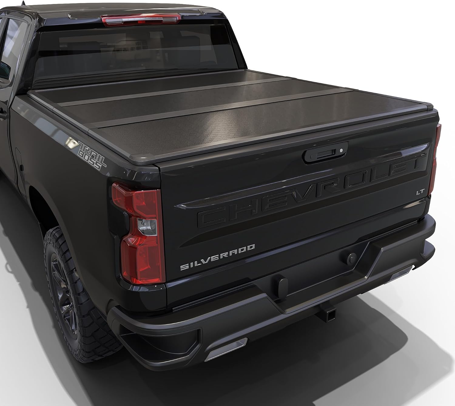 2007-2026 Chevy Silverado/GMC Sierra 1500 5.8ft Bed Hard Tri-fold Tonneau Cover