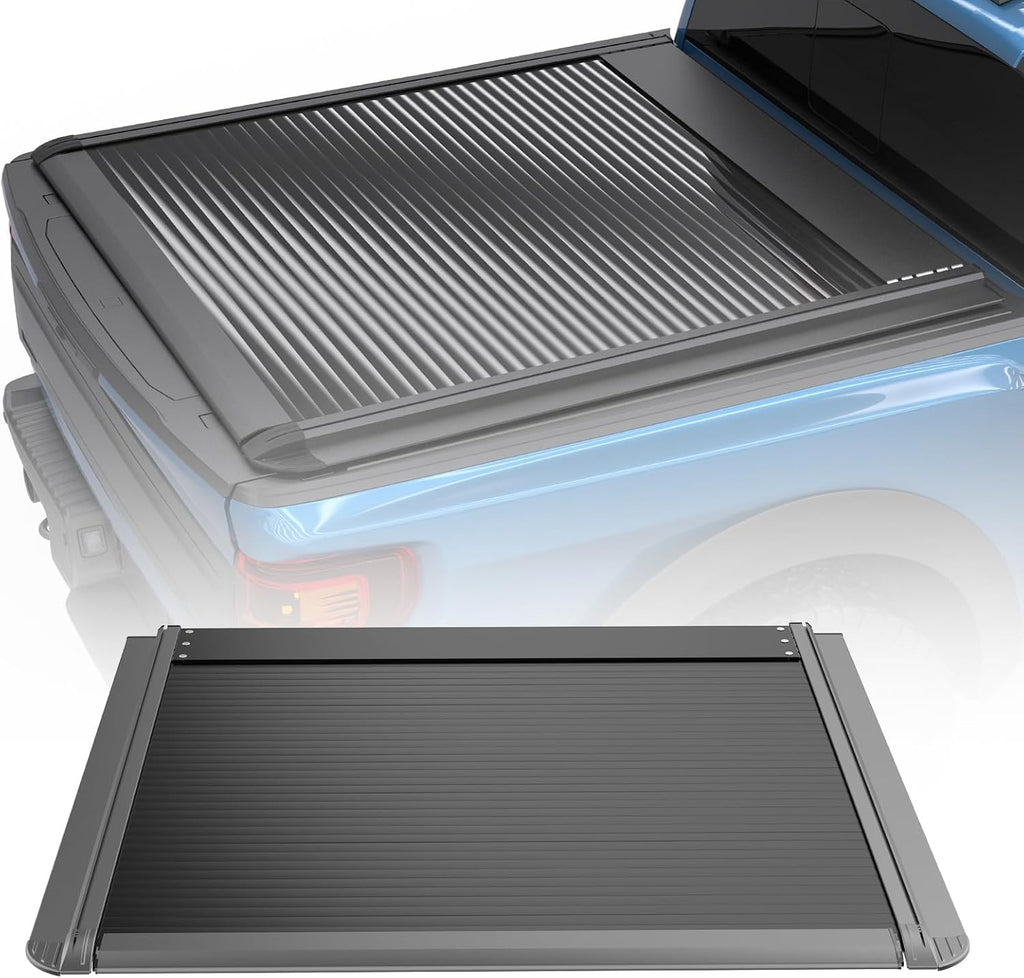 2009-2025 Ford F-150, Dodge Ram 1500 and Toyota Tundra 5.5FT Truck Bed Retractable Tonneau Covers