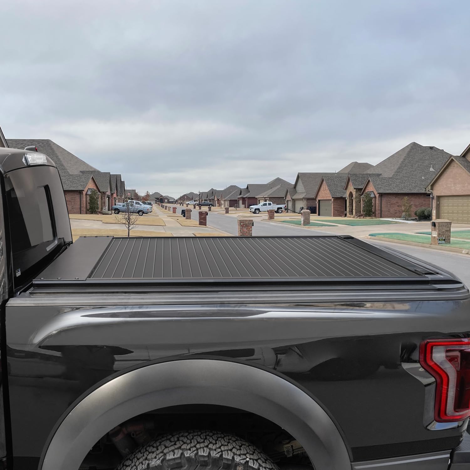 2024-2026 Tacoma 5FT Truck Bed Retractable Tonneau Cover with Track System Dual Lock Design
