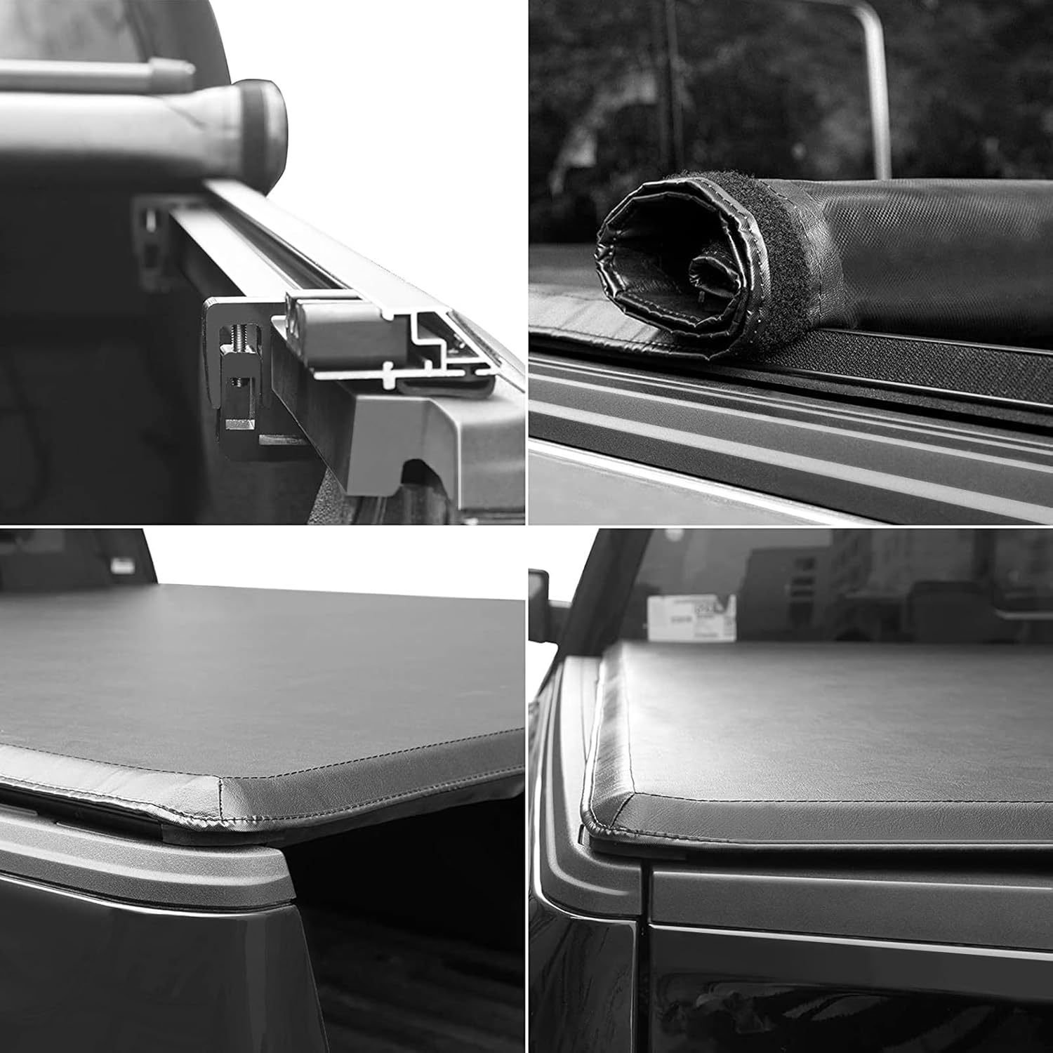 2005-2026 Frontier & 2009-2012 Suzuki Equator 5ft Vinyl Soft Roll-up Tonneau Cover