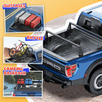 Adjustable Truck Bed Rack Universal Fit Cross Bar No-Drills Installation
