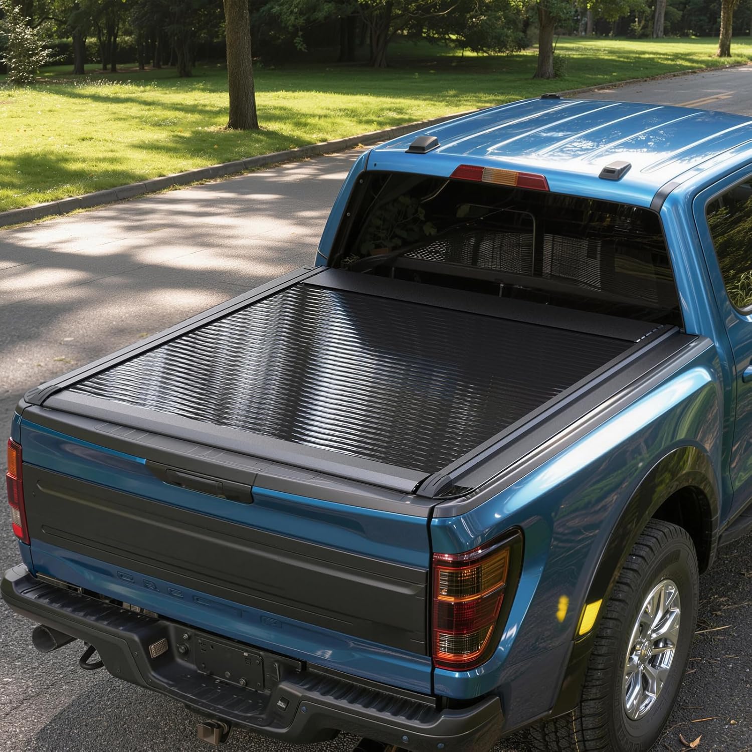 2009-2025 Ford F-150, Dodge Ram 1500 and Toyota Tundra 5.5FT Truck Bed Retractable Tonneau Covers