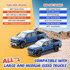 Adjustable Truck Bed Rack Universal Fit Cross Bar No-Drills Installation