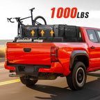 Adjustable Truck Bed Rack with 2 Cross Bars Heavy Duty Universal No Drilling Installation