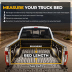 2022-2025 Ford Maverick 4.6FT Vinyl Soft Roll-up Truck Bed Tonneau Cover