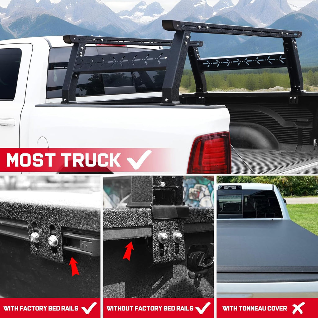 Universal Adjustable Overland Bed Rack For Most Truck