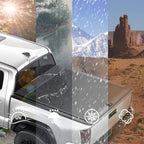 2016-2026 Toyota Tacoma 5FT Bed Retractable Tonneau Cover Password Lock & OE Track System