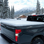 2024-2026 Toyota Tacoma (Excl. Trail Edition) 5FT Hard Tri-fold Tonneau Cover with Deck Rail System