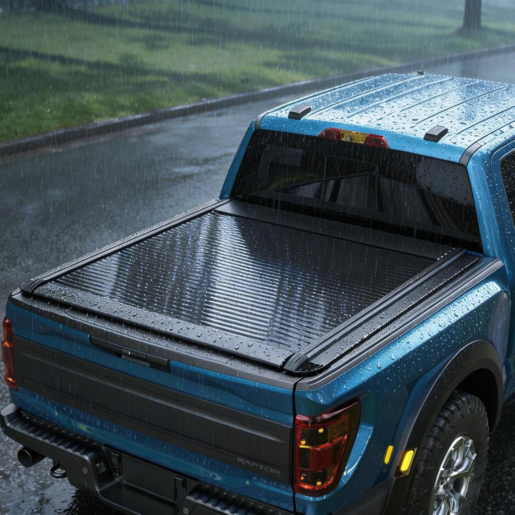2009-2025 Ford F-150, Dodge Ram 1500 and Toyota Tundra 5.5FT Truck Bed Retractable Tonneau Covers