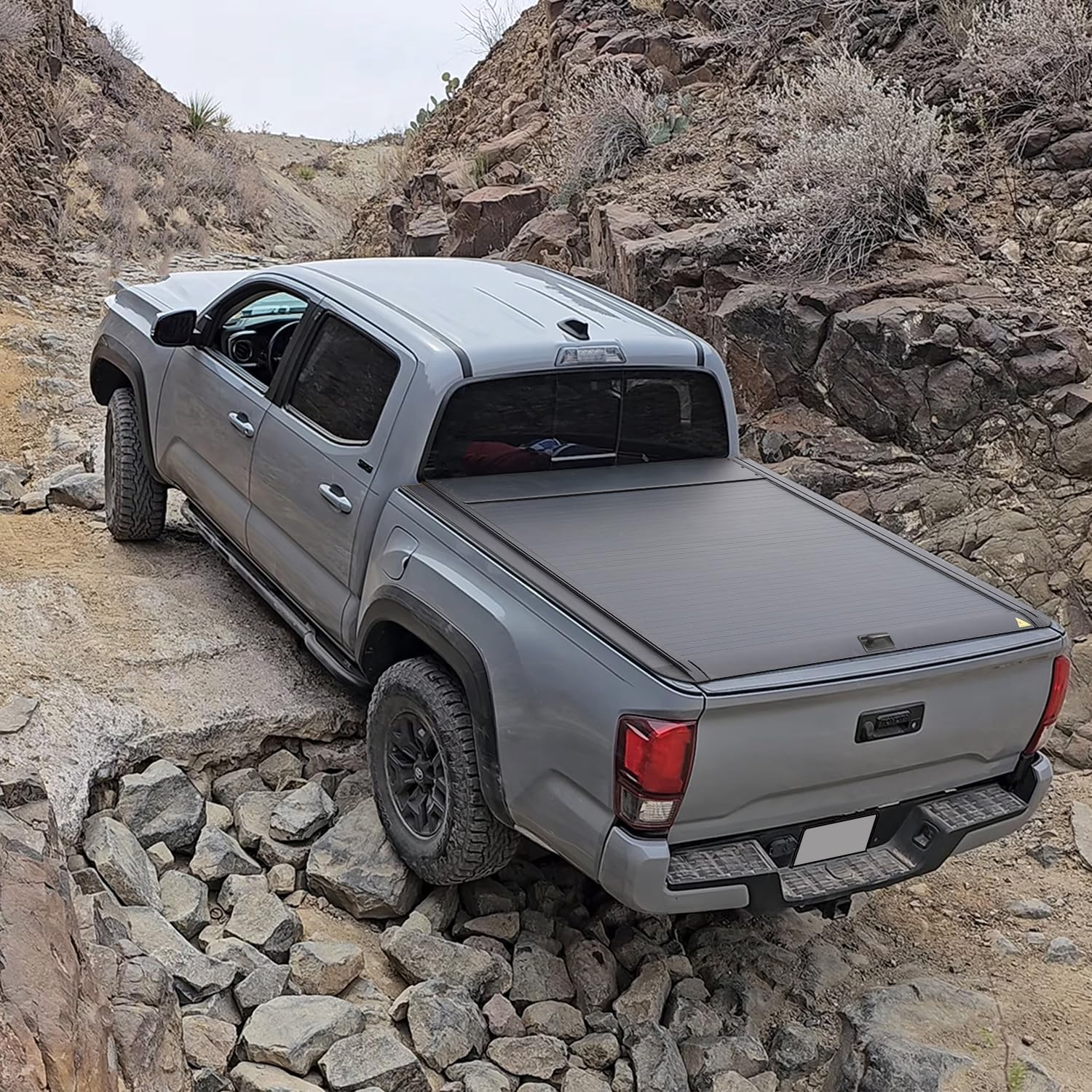 2016-2026 Toyota Tacoma 5FT Bed Retractable Tonneau Cover Password Lock & OE Track System