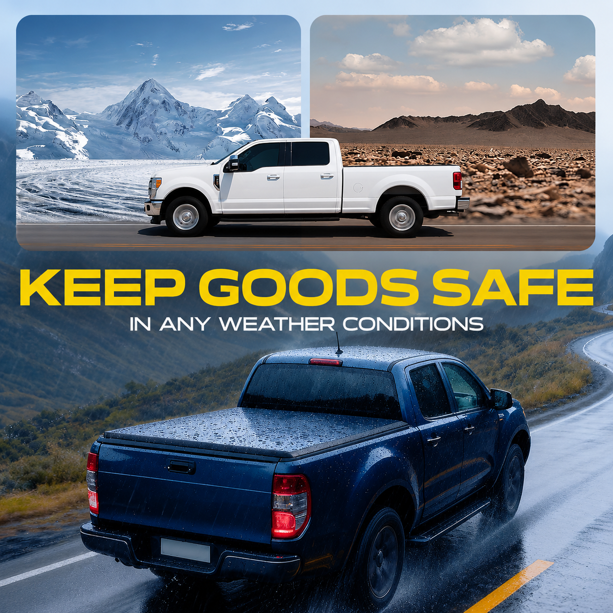 2015-2025 Ford F-150 Roll-Up Soft Vinyl Truck Bed Tonneau Cover 5.6 Ft All Weather Protection