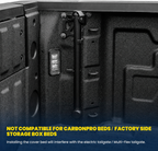 2009-2014 Ford F150 F-150 Tri-fold 5.5FT Soft Truck Bed Tonneau Cover Styleside