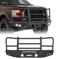 2015-2017 Ford F-150 (Exclude Raptor) Off-road Heavy Duty Steel Bumpers Push Bull Bar