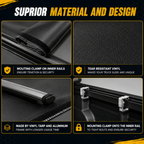 2000-2006 Toyota Tundra Soft Roll Up 6.5FT Bed Tonneau Cover Vinyl Waterproof with LED Light
