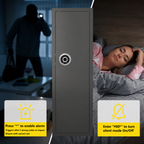 Biometric Gun Safe For Rifles And Pistols 12-15 Large Gun Cabinet with Fingerprint & Digital Keypad Adjustable Shelves