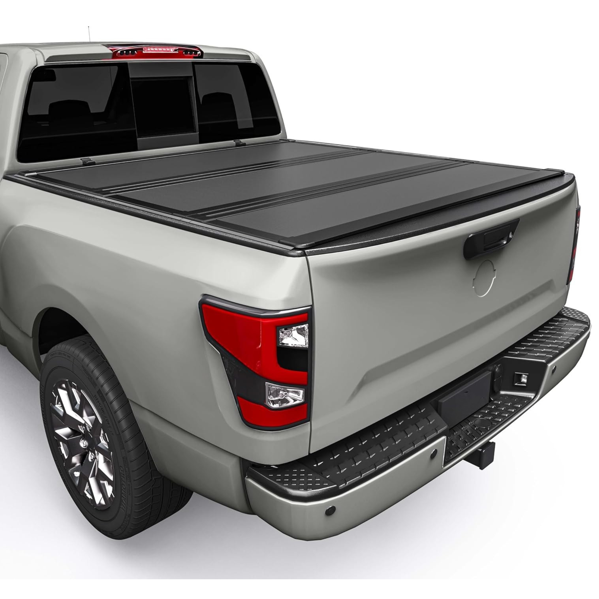 2005-2026 Nissan Frontier 5FT Bed Low-Profile Hard Tri-Fold Truck Bed Tonneau Cover