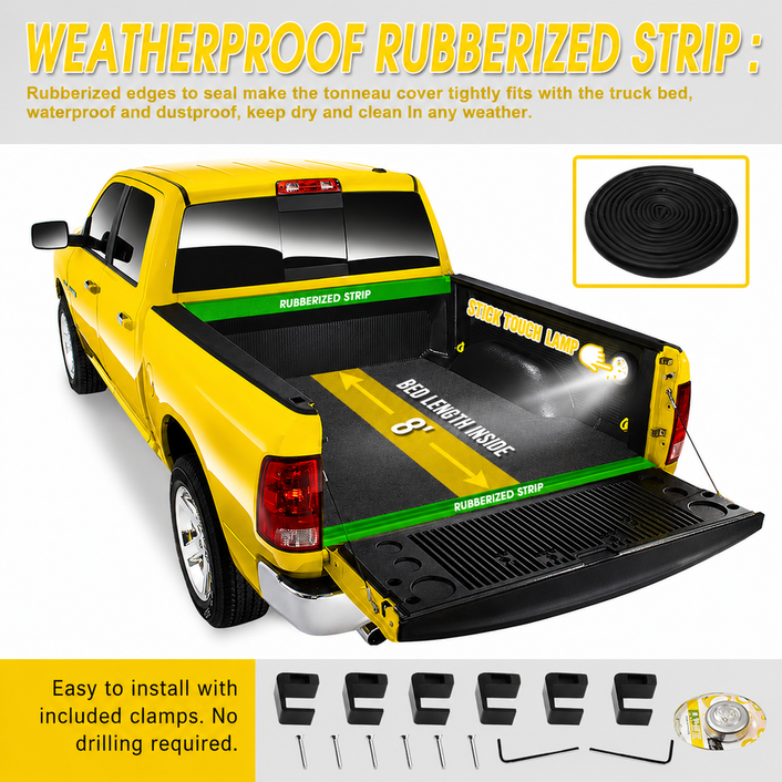 Measure your truck bed before ordering