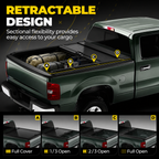 Retractable design for easy access